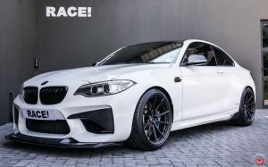 BMW M2 Coupe by RACE! on Vossen Wheels (M-X2) 2019 года
